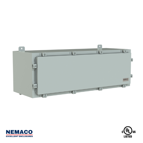 Nemaco WireGuard 4 NEMA 4 galvanized steel or aluminum wireway & trough, wall mount