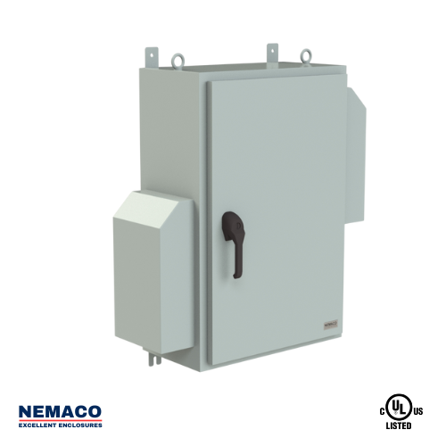 Nemaco NEMAPro 4 NEMA 4 aluminum electrical control cabinet, wall mount