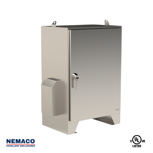 Nemaco NEMAPro 4X NEMA 4X stainless steel electrical control cabinet, floor mount