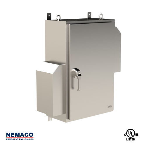Nemaco NEMAPro 4X NEMA 4X stainless steel electrical control cabinet, wall mount