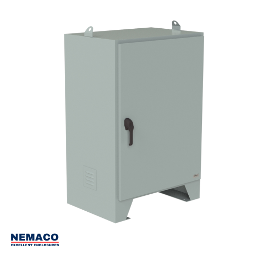 Nemaco RainPro 3R NEMA 3R galvanized steel or aluminum electrical control cabinet, floor mount