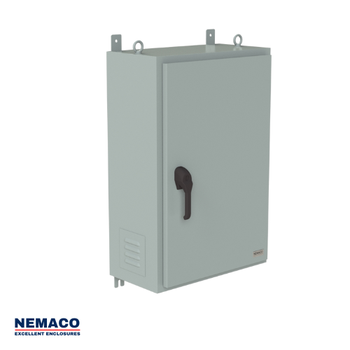 Nemaco RainPro 3R NEMA 3R galvanized steel or aluminum electrical control cabinet, wall mount