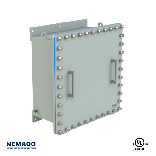Nemaco SubPro AlumTec NEMA 6P aluminum submersible enclosure, wall mount