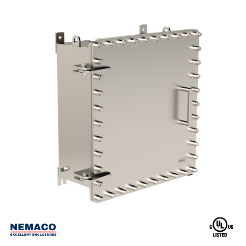 Nemaco SubPro Performance NEMA 6P stainless steel submersible enclosure, wall mount